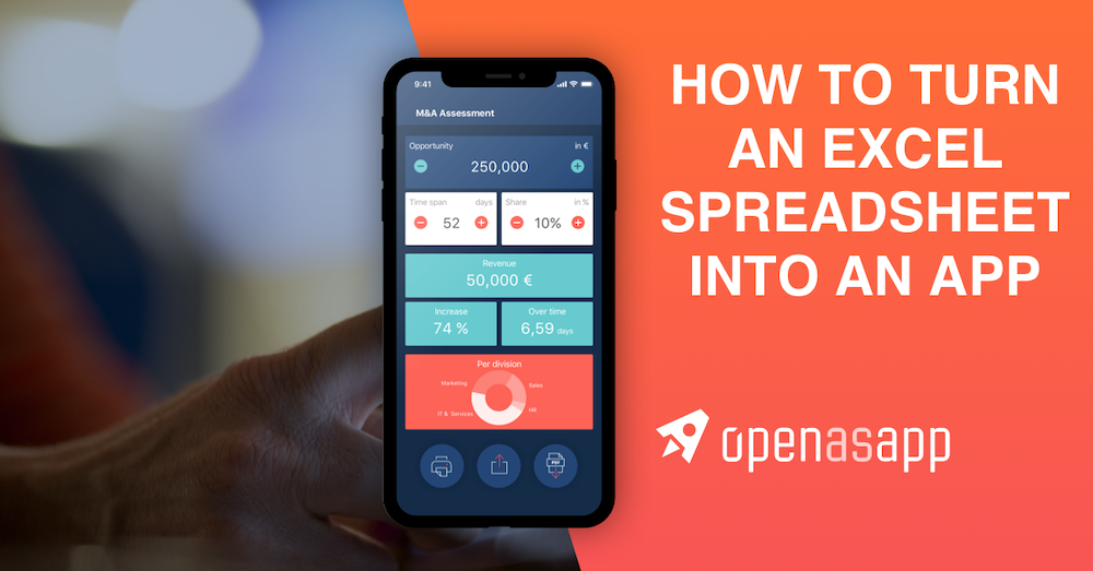Convertir Excel en App Fácil de usar