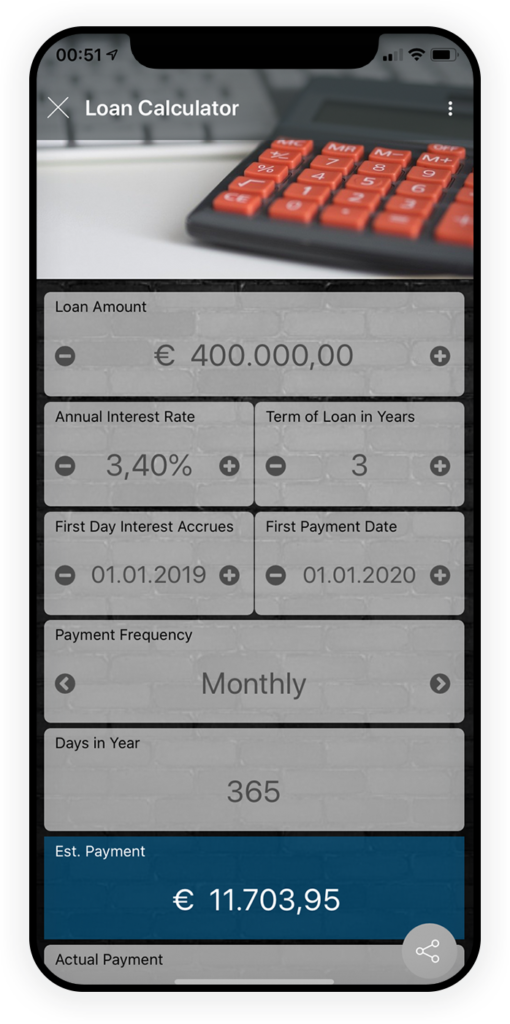 Loan Calculator App 1