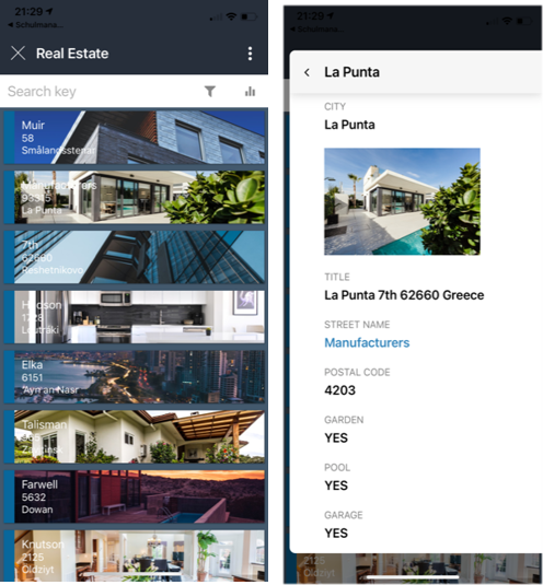 real estate no-code app